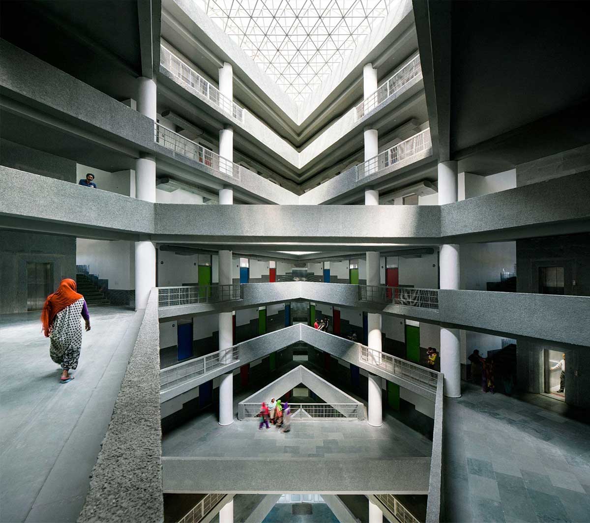 Capital complex building - Chandigarh